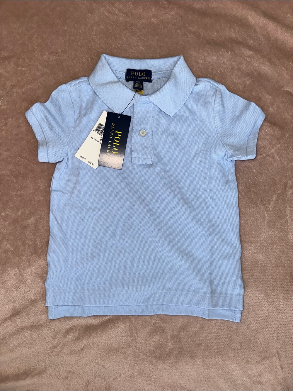 Polo by Ralph Lauren Light Blue Short-Sleeve Polo